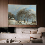 Landscape 108 Canvas Art 90 x 60 cm / Stretched on hidden frame