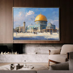 Palestine 108 Canvas Art 60 x 40 cm / Stretched on hidden frame