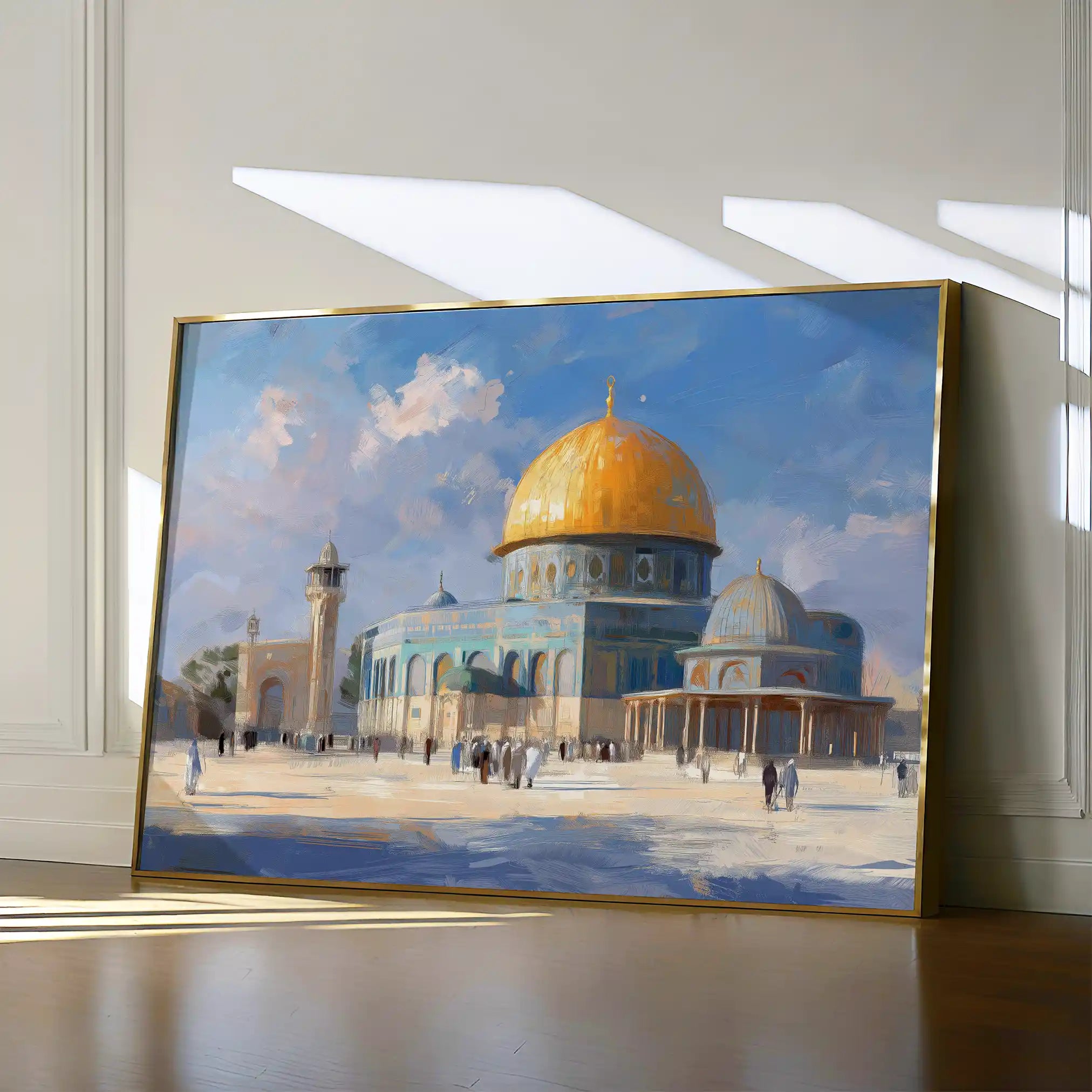 Palestine 108 Canvas Art 60 x 40 cm / Stretched on hidden frame