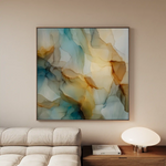 Abstract 1081 Canvas Art 60 x 60 cm / Stretched on hidden frame