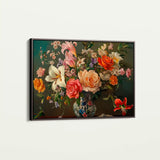Floral Canvas Wall Art WAD1082-F 90 x 60 cm / Stretched on hidden frame