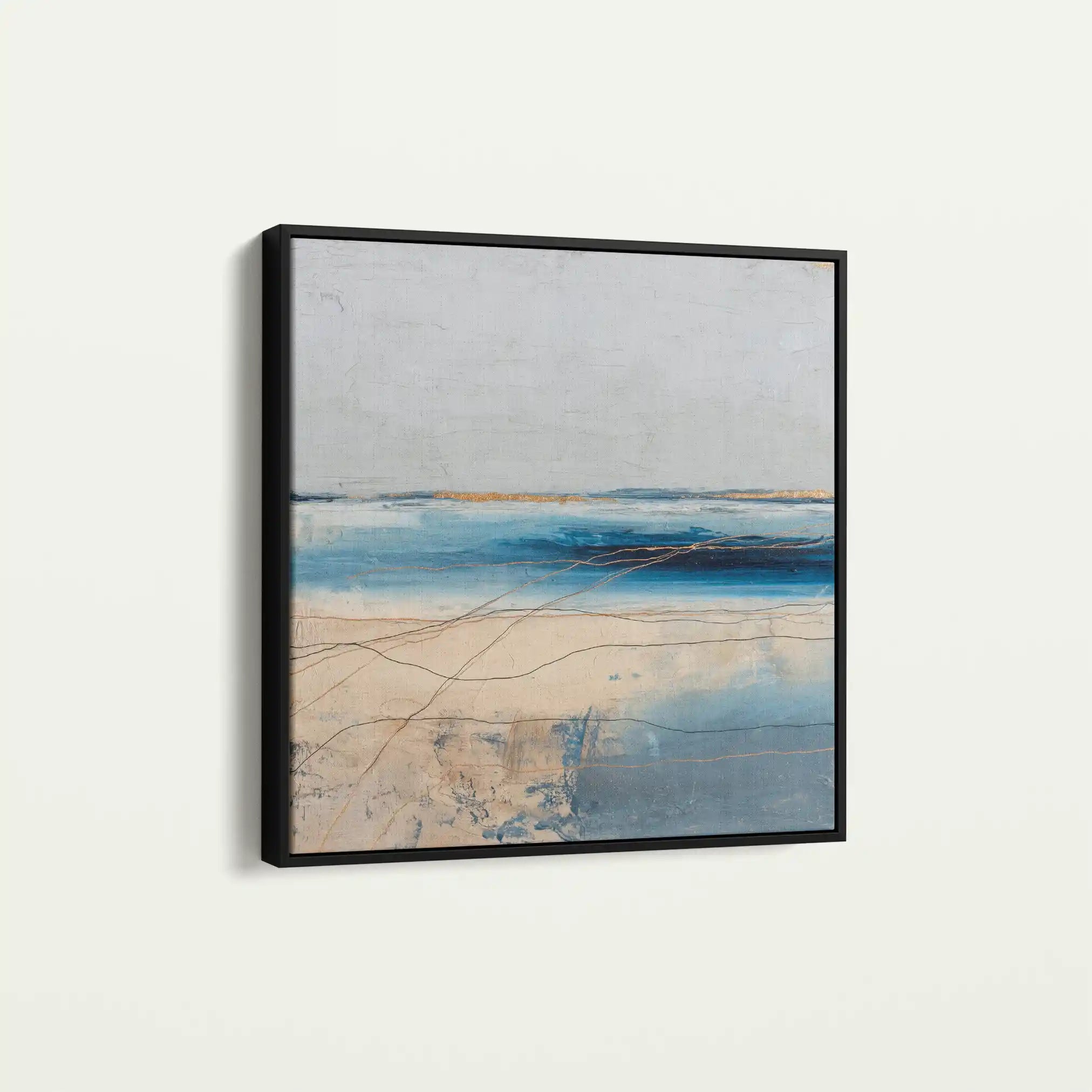 Abstract 1084 Canvas Art 60 x 60 cm / Stretched on hidden frame