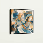 Abstract 1088 Canvas Art 60 x 60 cm / Stretched on hidden frame
