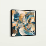 Abstract 1088 Canvas Art 60 x 60 cm / Stretched on hidden frame