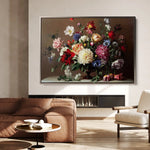 Floral Canvas Wall Art WAD1088-F 90 x 60 cm / Stretched on hidden frame