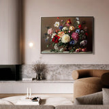 Floral Canvas Wall Art WAD1088-F 90 x 60 cm / Stretched on hidden frame