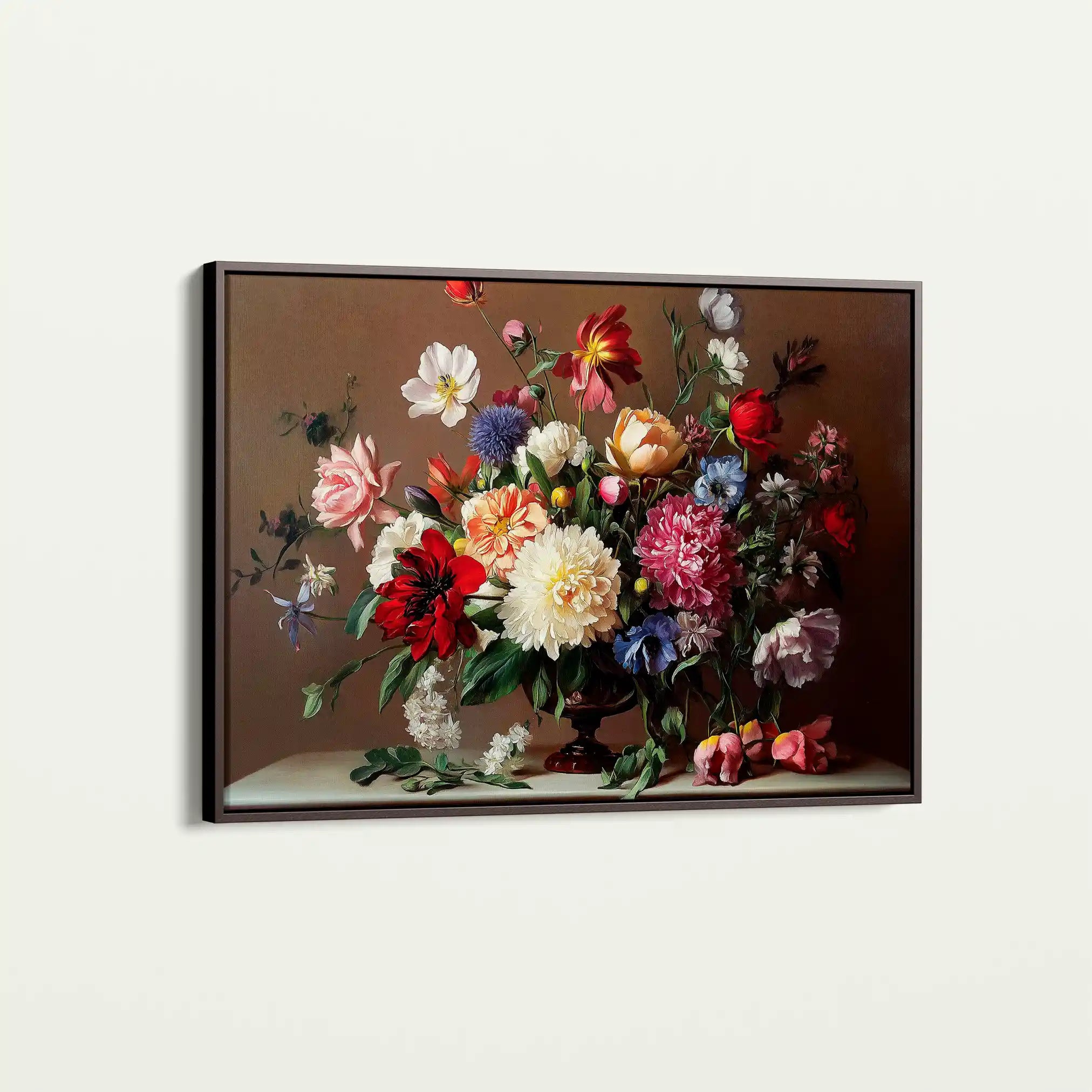 Floral Canvas Wall Art WAD1088-F 90 x 60 cm / Stretched on hidden frame