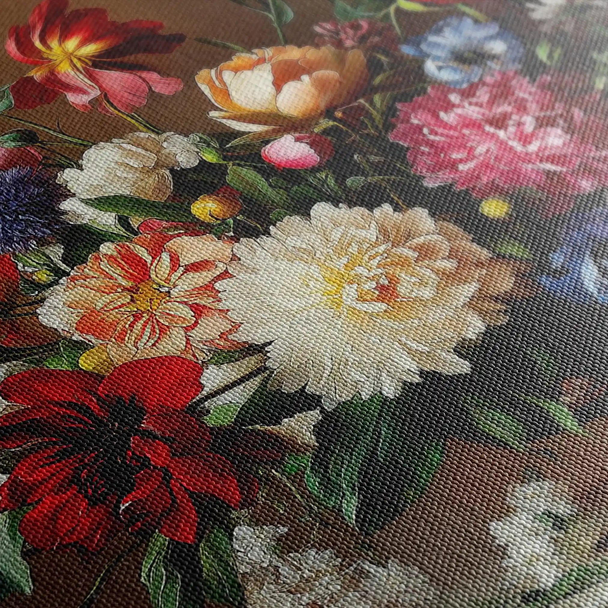 Floral Canvas Wall Art WAD1088-F 90 x 60 cm / Stretched on hidden frame
