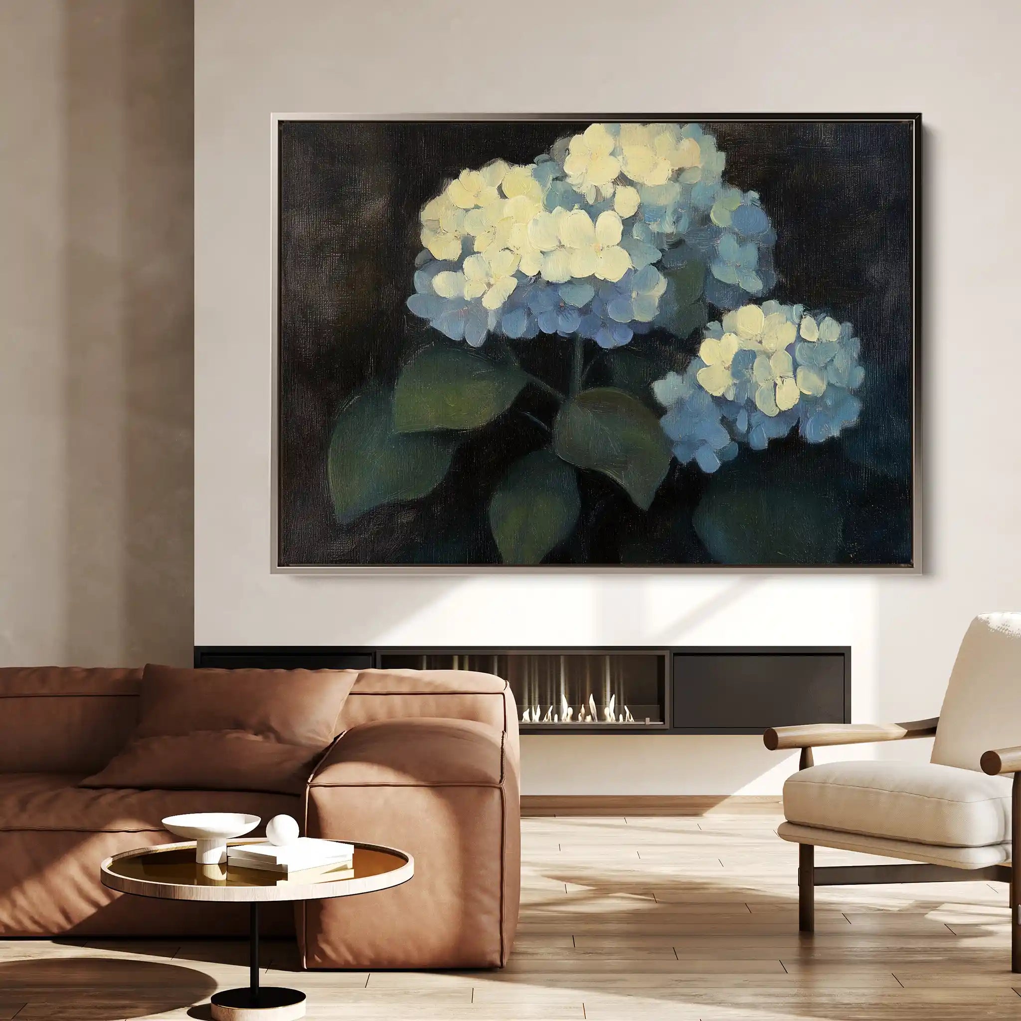 Floral Canvas Wall Art WAD1089-F 90 x 60 cm / Stretched on hidden frame
