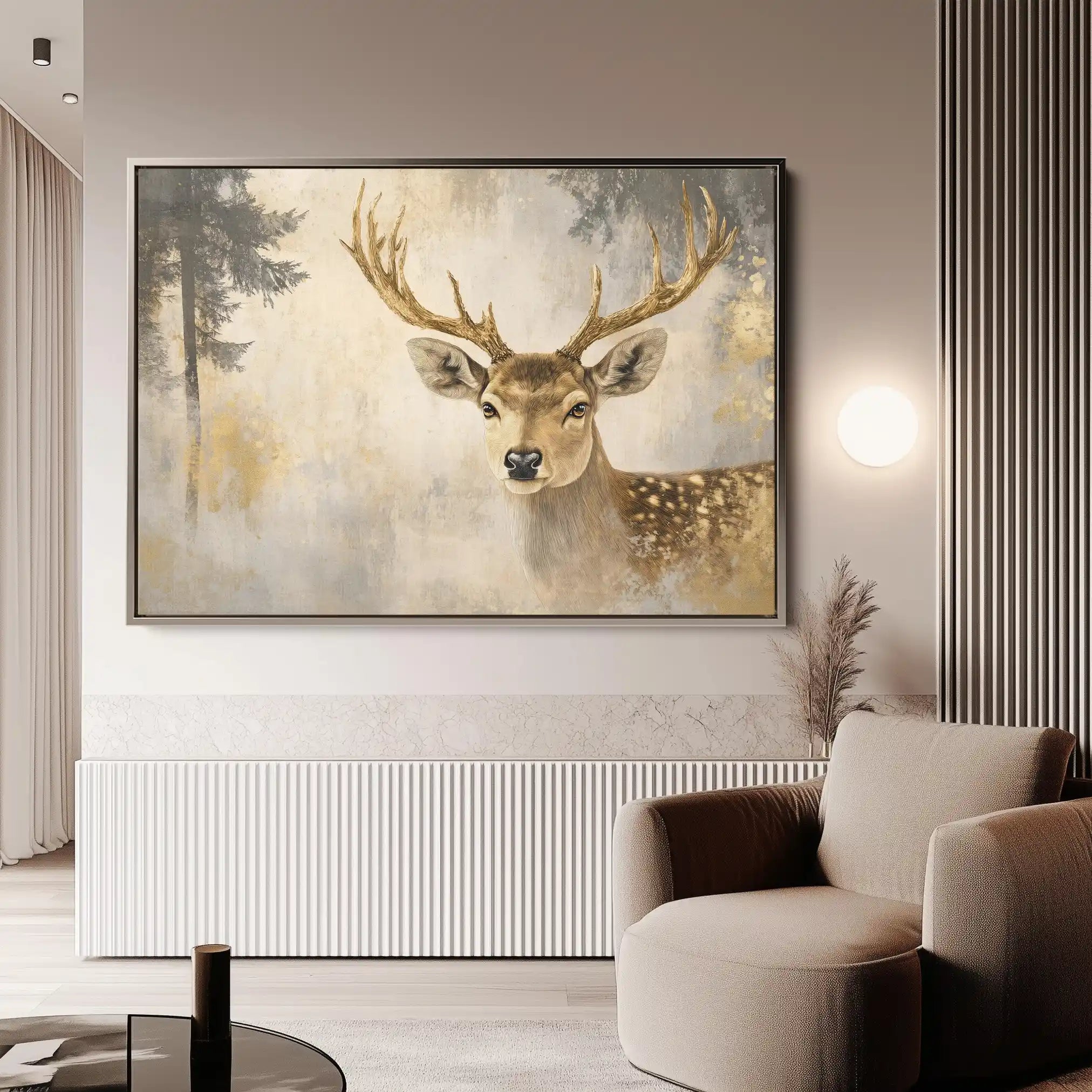 Animals 109 Canvas Art 90 x 60 cm / Stretched on hidden frame
