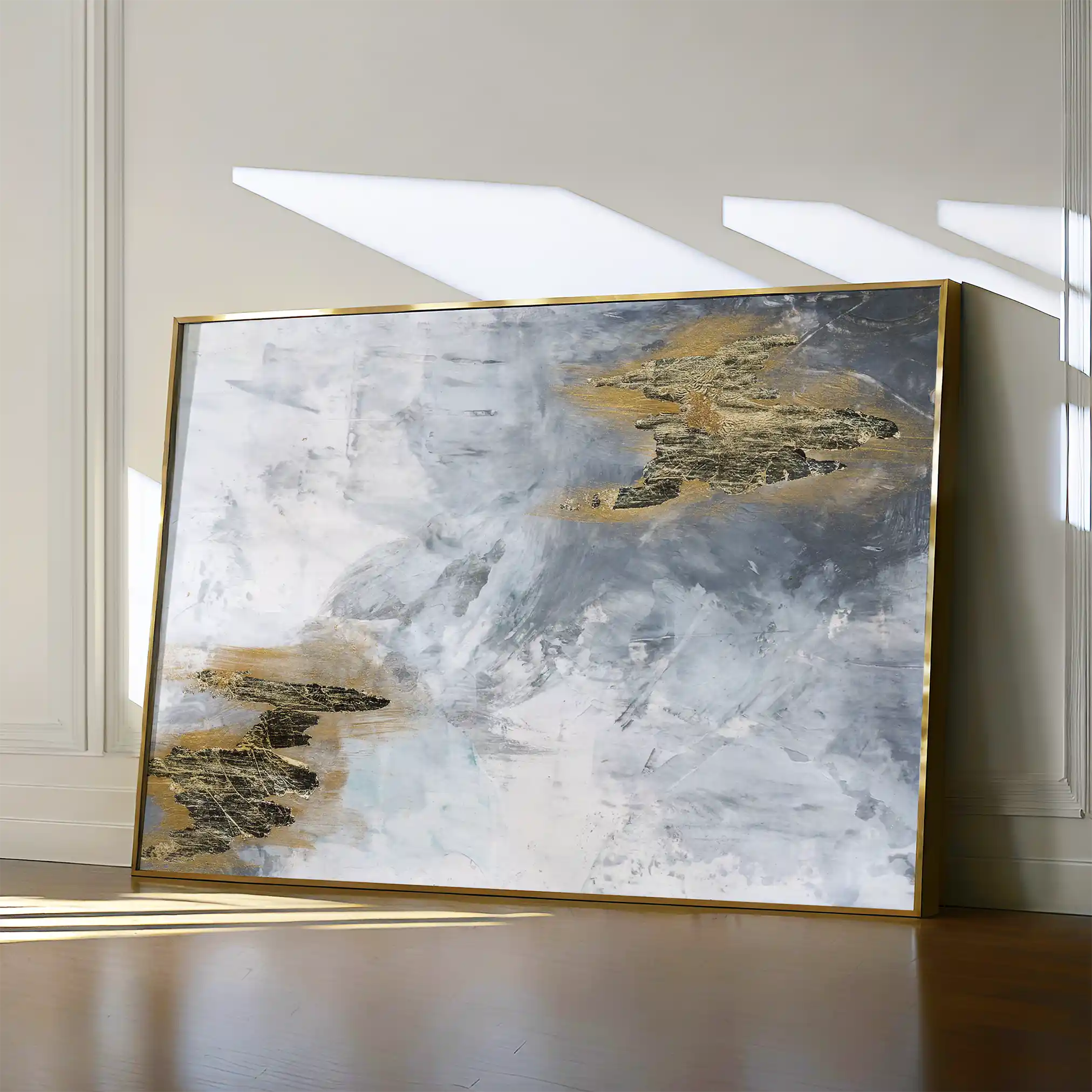 Abstract 109 Canvas Art 60 x 40 cm / Stretched on hidden frame