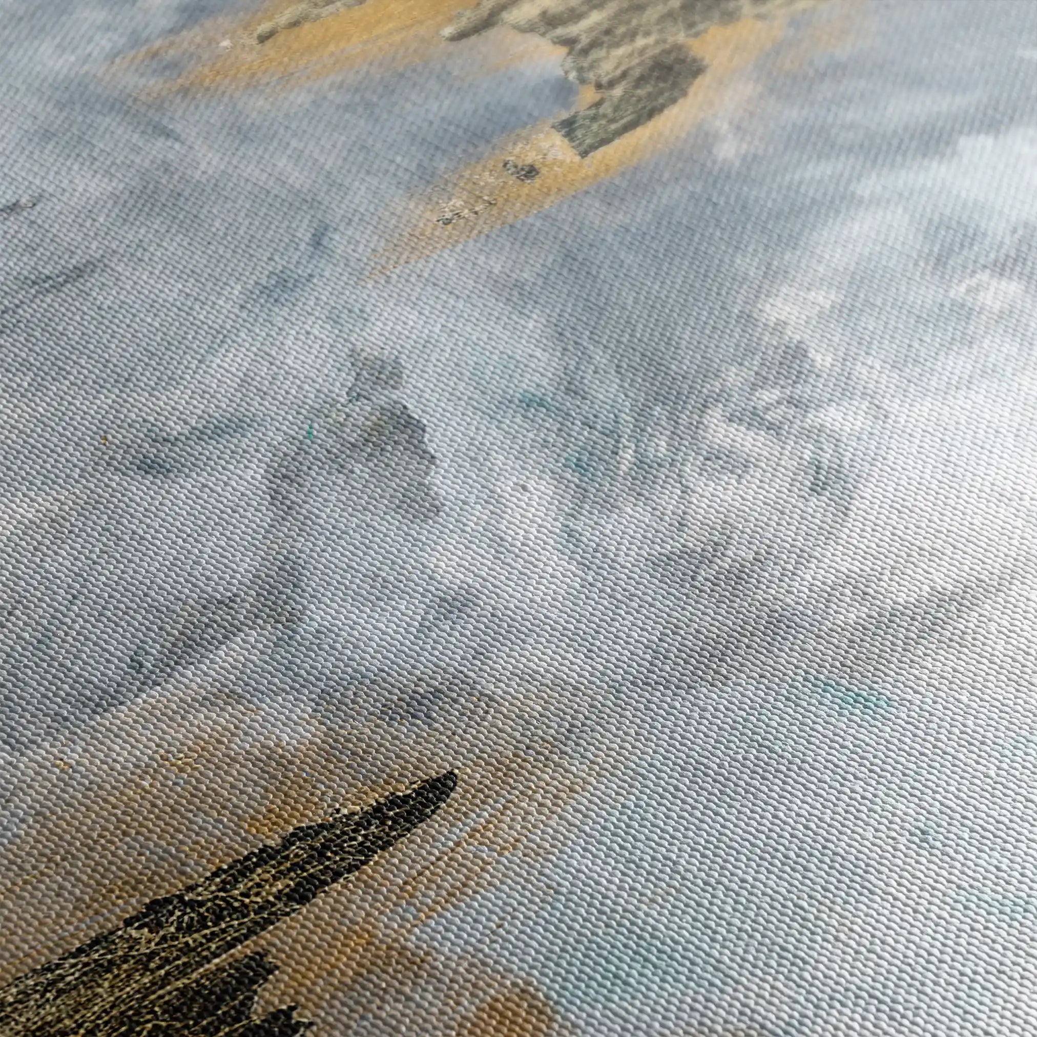 Abstract 109 Canvas Art 60 x 40 cm / Stretched on hidden frame