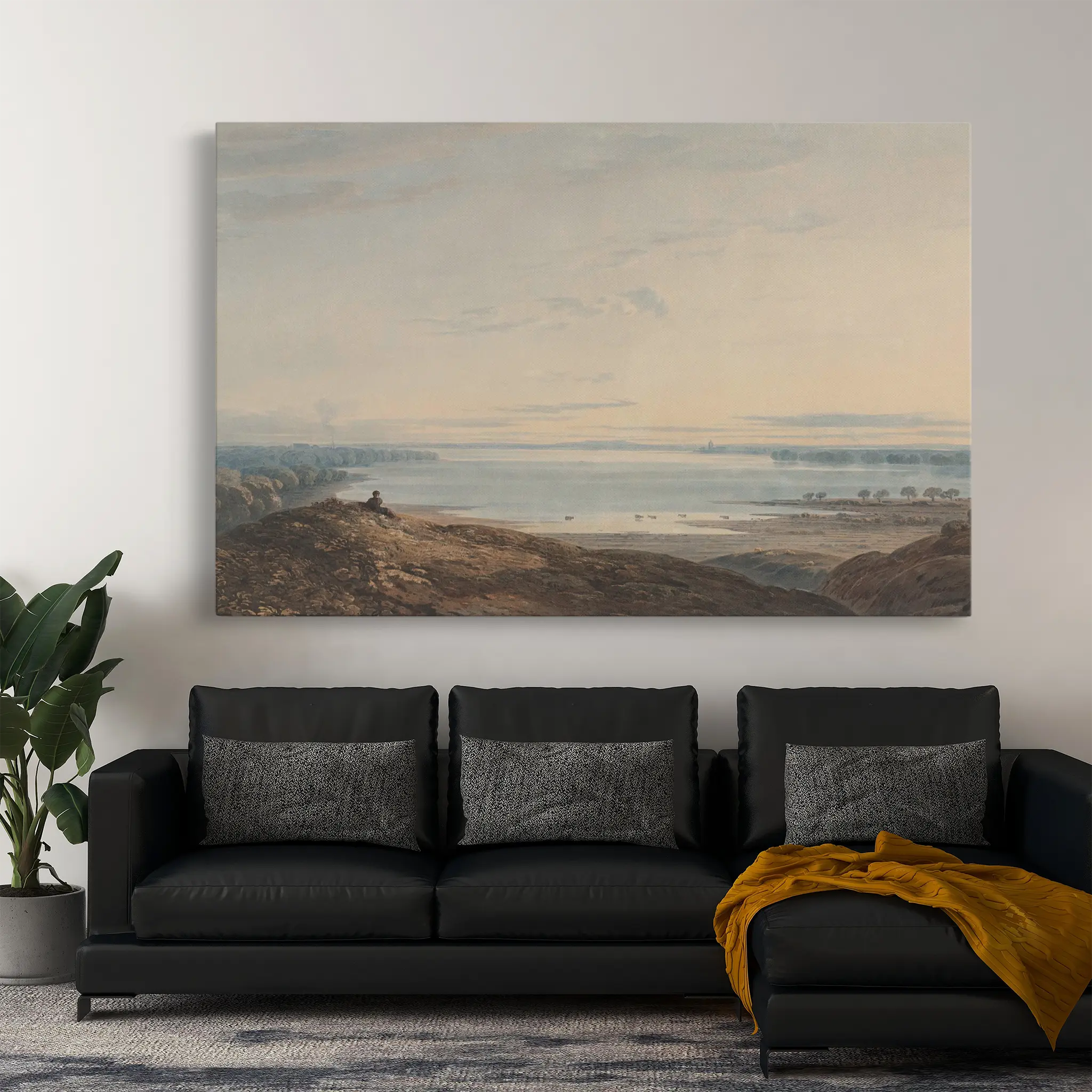 Landscape Canvas Wall Art WAD109-L 90 x 60 cm / Stretched on hidden frame