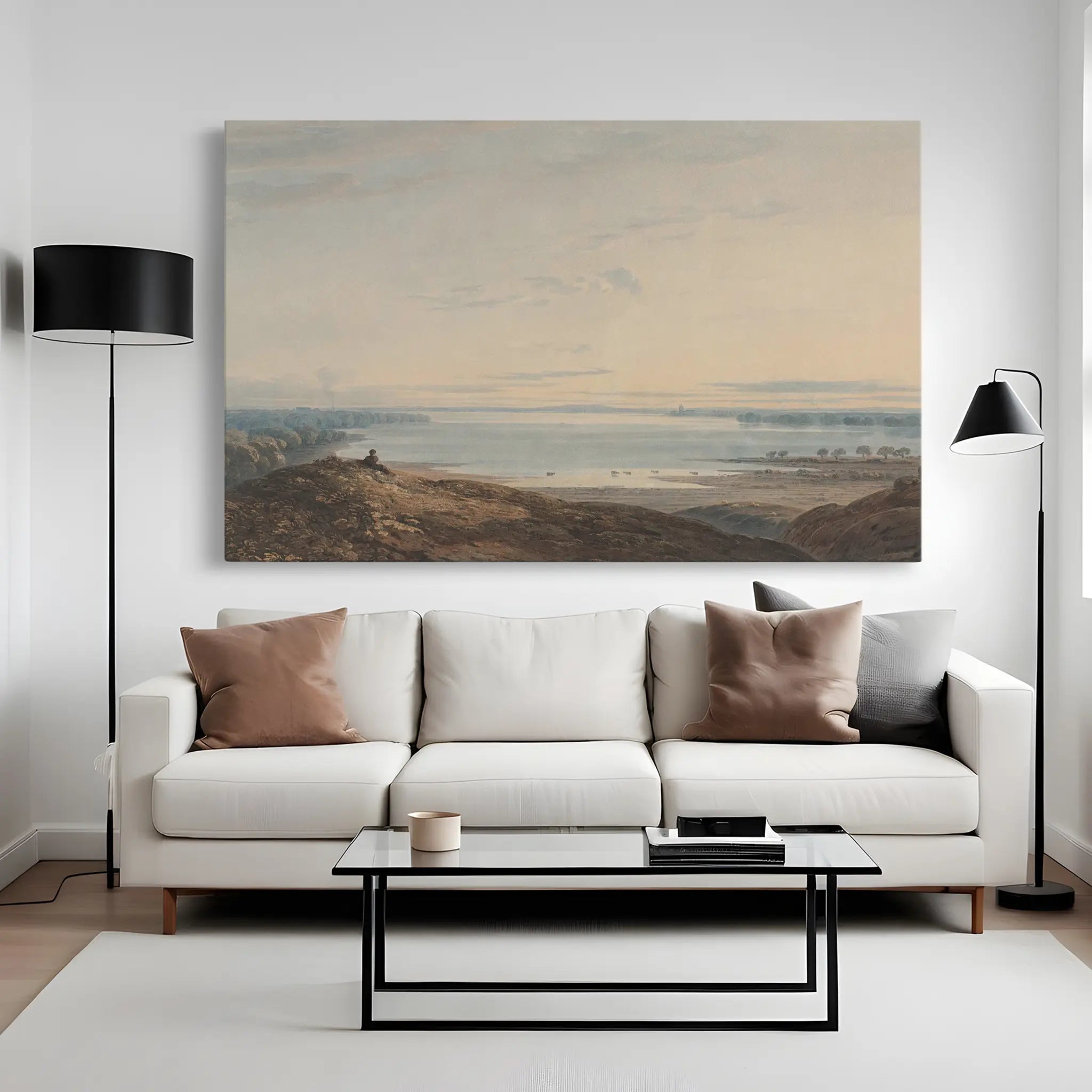 Landscape Canvas Wall Art WAD109-L 90 x 60 cm / Stretched on hidden frame