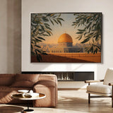 Palestine 109 Canvas Art 60 x 40 cm / Stretched on hidden frame