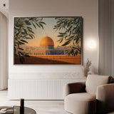 Palestine 109 Canvas Art 60 x 40 cm / Stretched on hidden frame