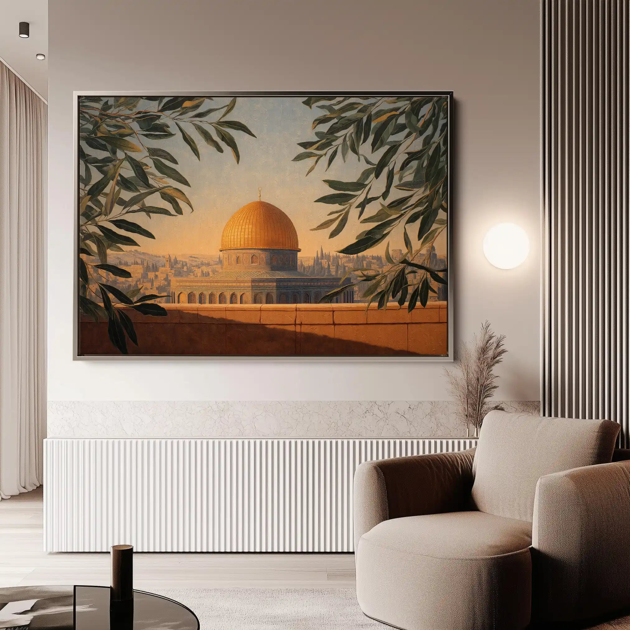 Palestine 109 Canvas Art 60 x 40 cm / Stretched on hidden frame