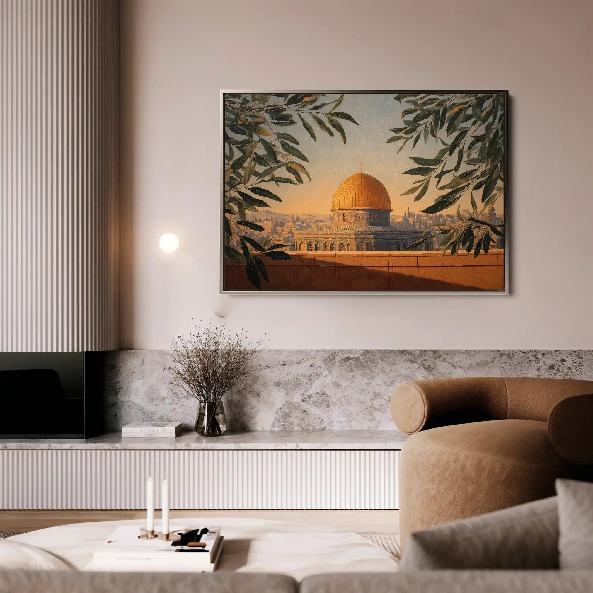 Palestine 109 Canvas Art 60 x 40 cm / Stretched on hidden frame