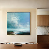 Abstract 1091 Canvas Art 60 x 60 cm / Stretched on hidden frame