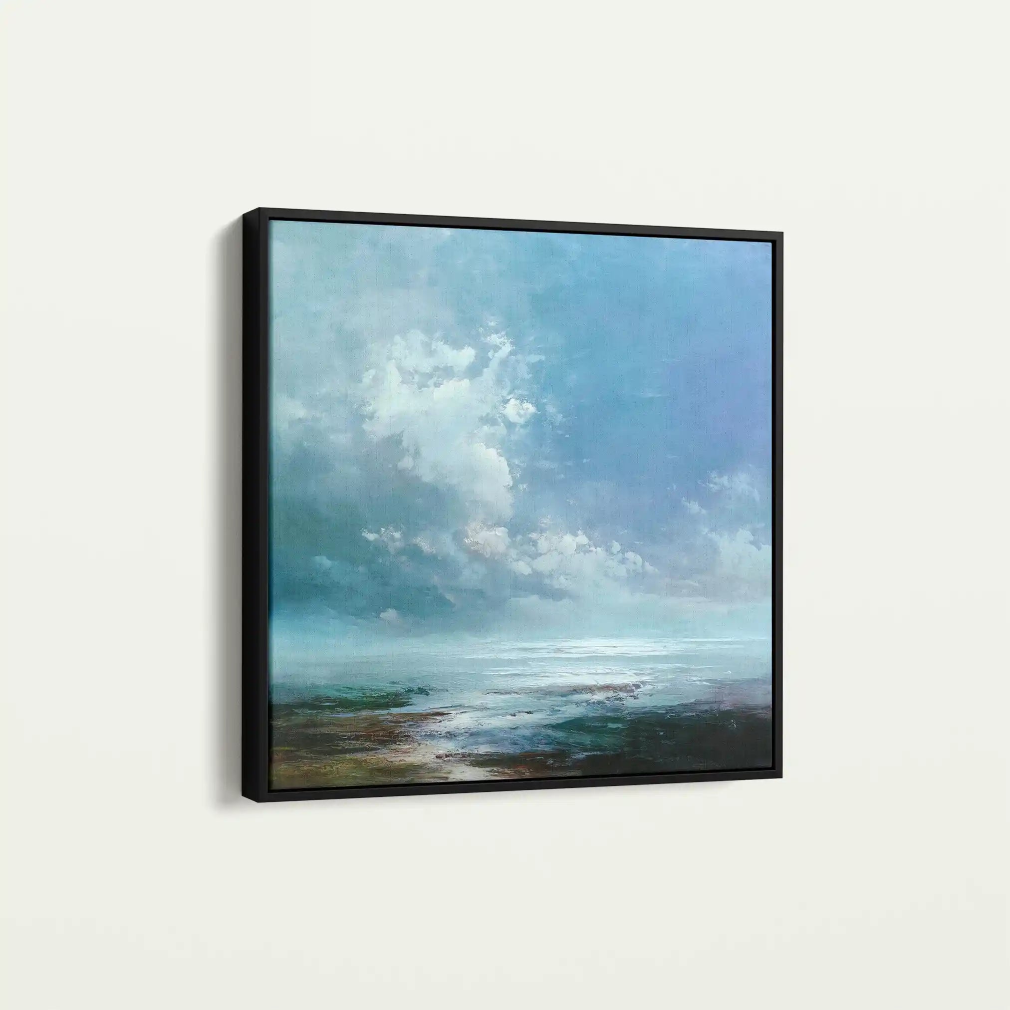 Abstract 1091 Canvas Art 60 x 60 cm / Stretched on hidden frame