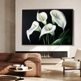 Floral Canvas Wall Art WAD1091-F 90 x 60 cm / Stretched on hidden frame