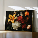 Floral Canvas Wall Art WAD1092-F 90 x 60 cm / Stretched on hidden frame