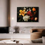 Floral Canvas Wall Art WAD1092-F 90 x 60 cm / Stretched on hidden frame