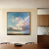 Abstract 1093 Canvas Art 60 x 60 cm / Stretched on hidden frame