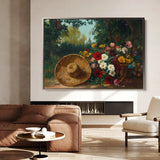 Floral Canvas Wall Art WAD1093-F 90 x 60 cm / Stretched on hidden frame