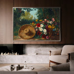 Floral Canvas Wall Art WAD1093-F 90 x 60 cm / Stretched on hidden frame