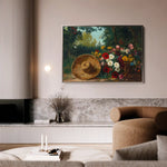 Floral Canvas Wall Art WAD1093-F 90 x 60 cm / Stretched on hidden frame