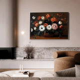 Floral Canvas Wall Art WAD1094-F 90 x 60 cm / Stretched on hidden frame
