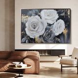 Floral Canvas Wall Art WAD1097-F 90 x 60 cm / Stretched on hidden frame