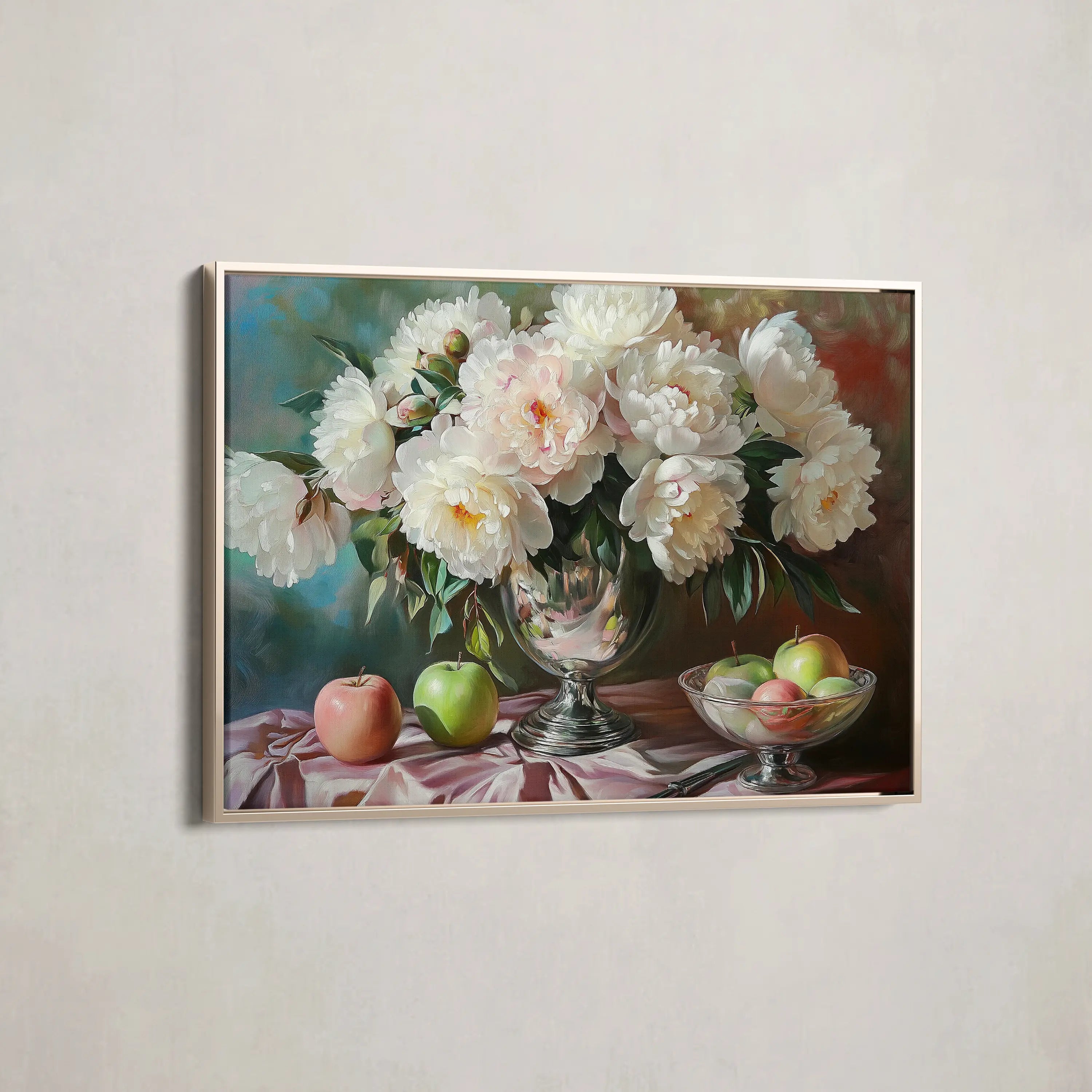 Floral Canvas Wall Art WAD1099-F 90 x 60 cm / Stretched on hidden frame