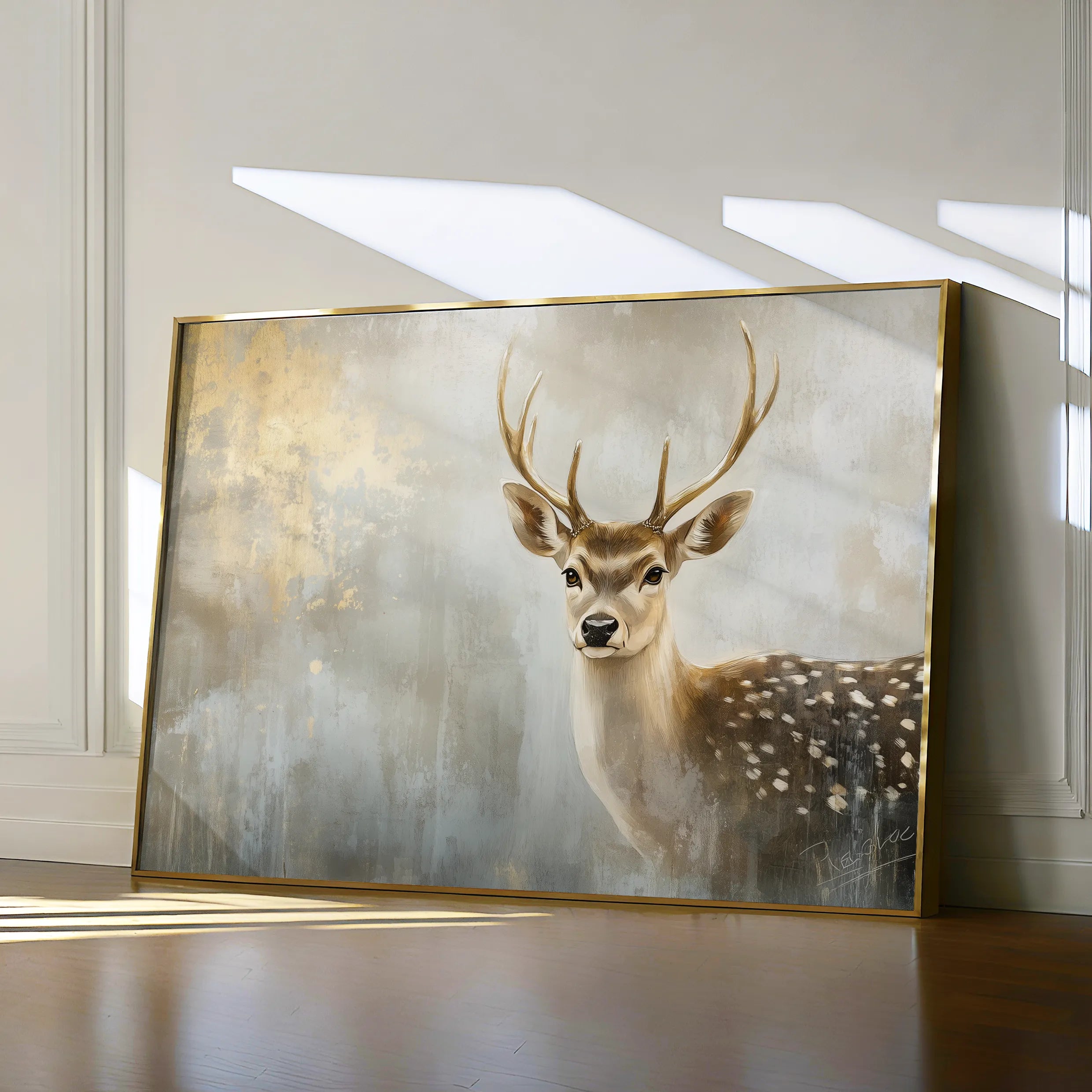 Animals Canvas Wall Art WAD110-AN 90 x 60 cm / Stretched on hidden frame