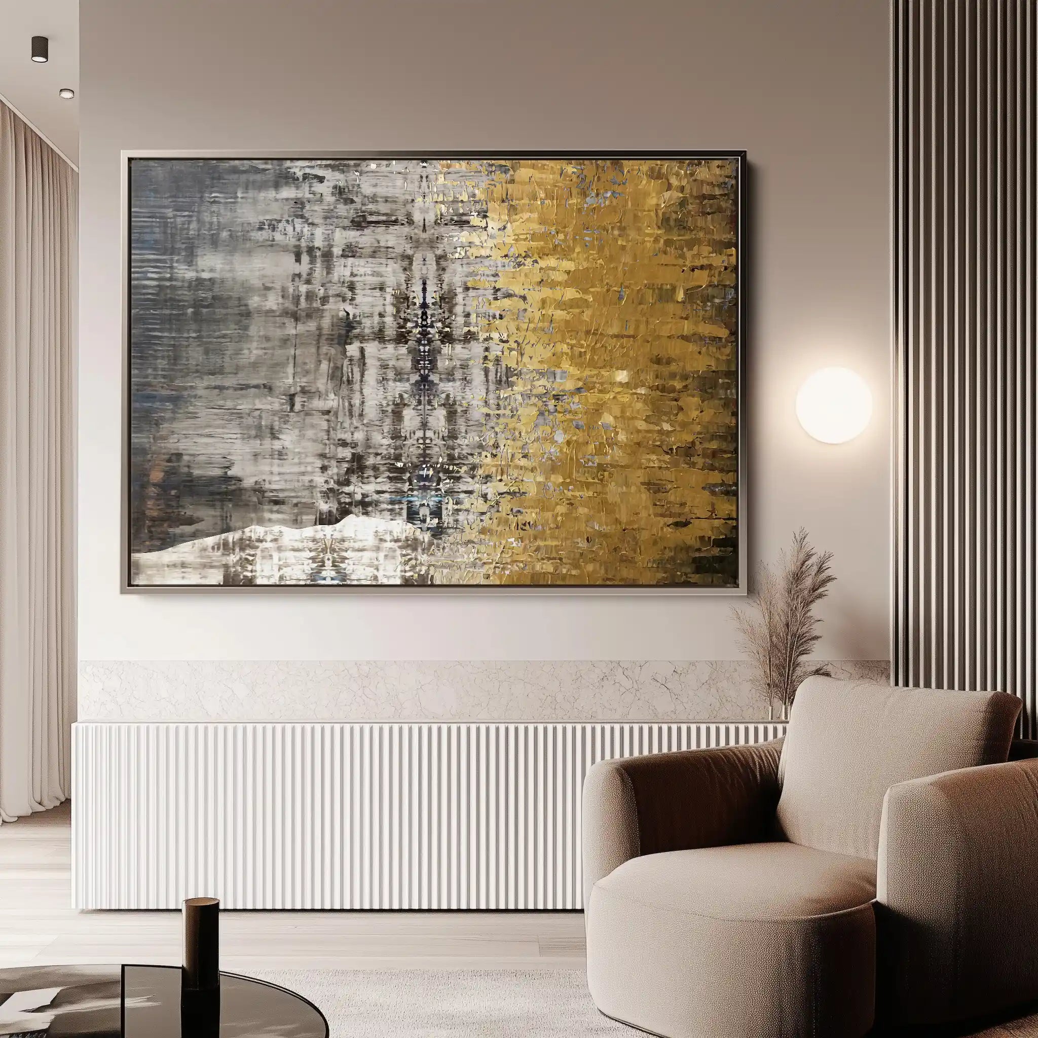 Abstract 110 Canvas Art 60 x 40 cm / Stretched on hidden frame