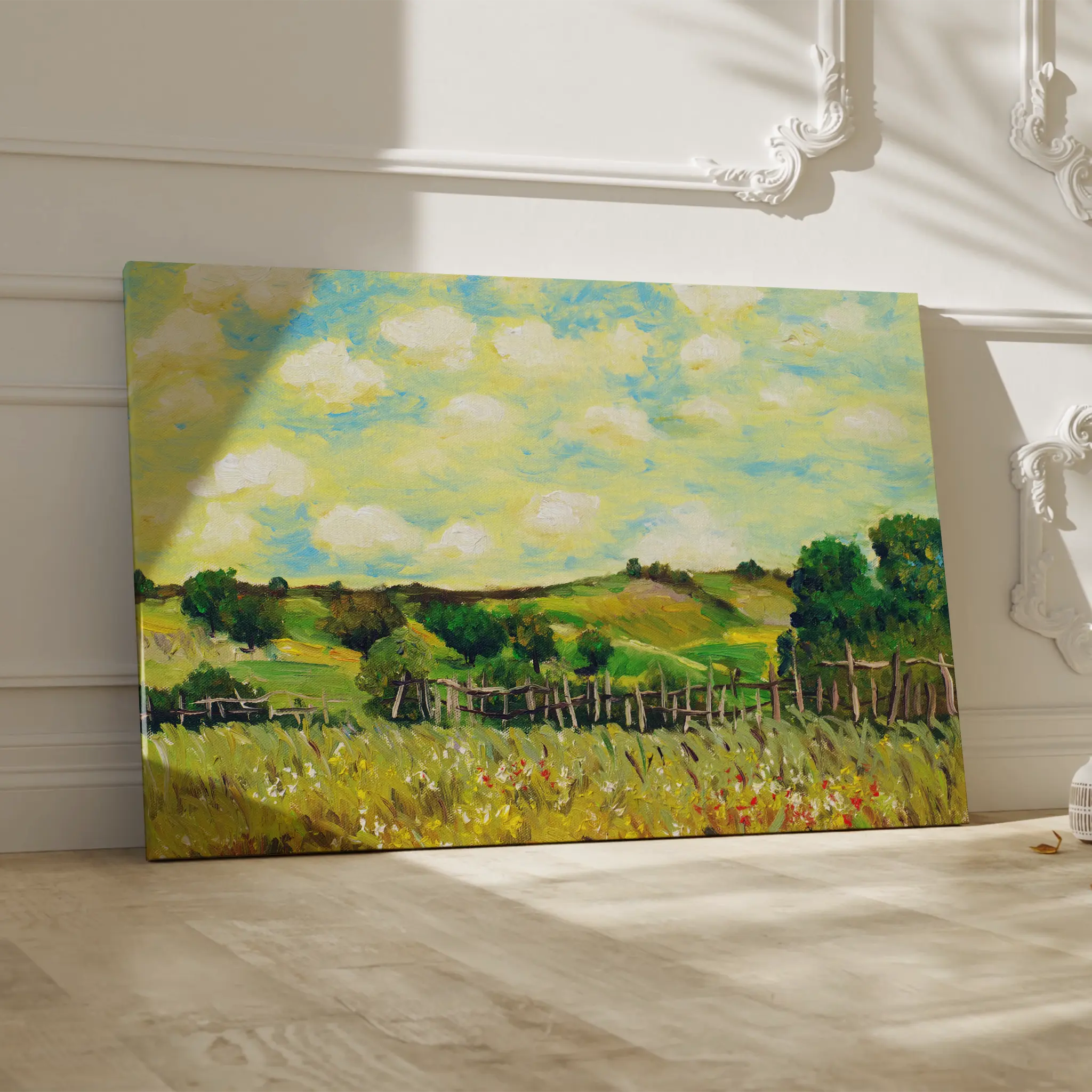 Landscape Canvas Wall Art WAD110-L 90 x 60 cm / Stretched on hidden frame