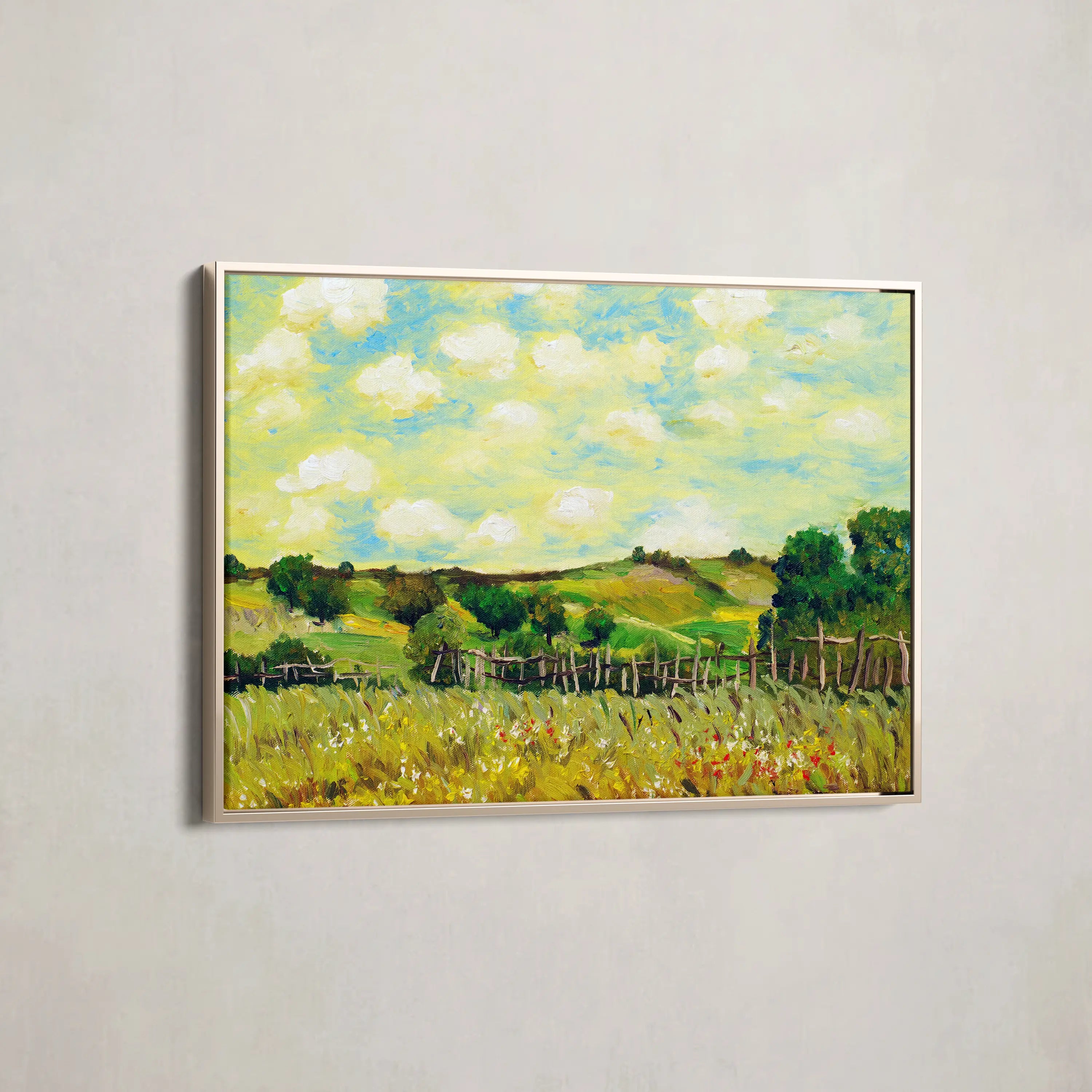 Landscape Canvas Wall Art WAD110-L 90 x 60 cm / Stretched on hidden frame