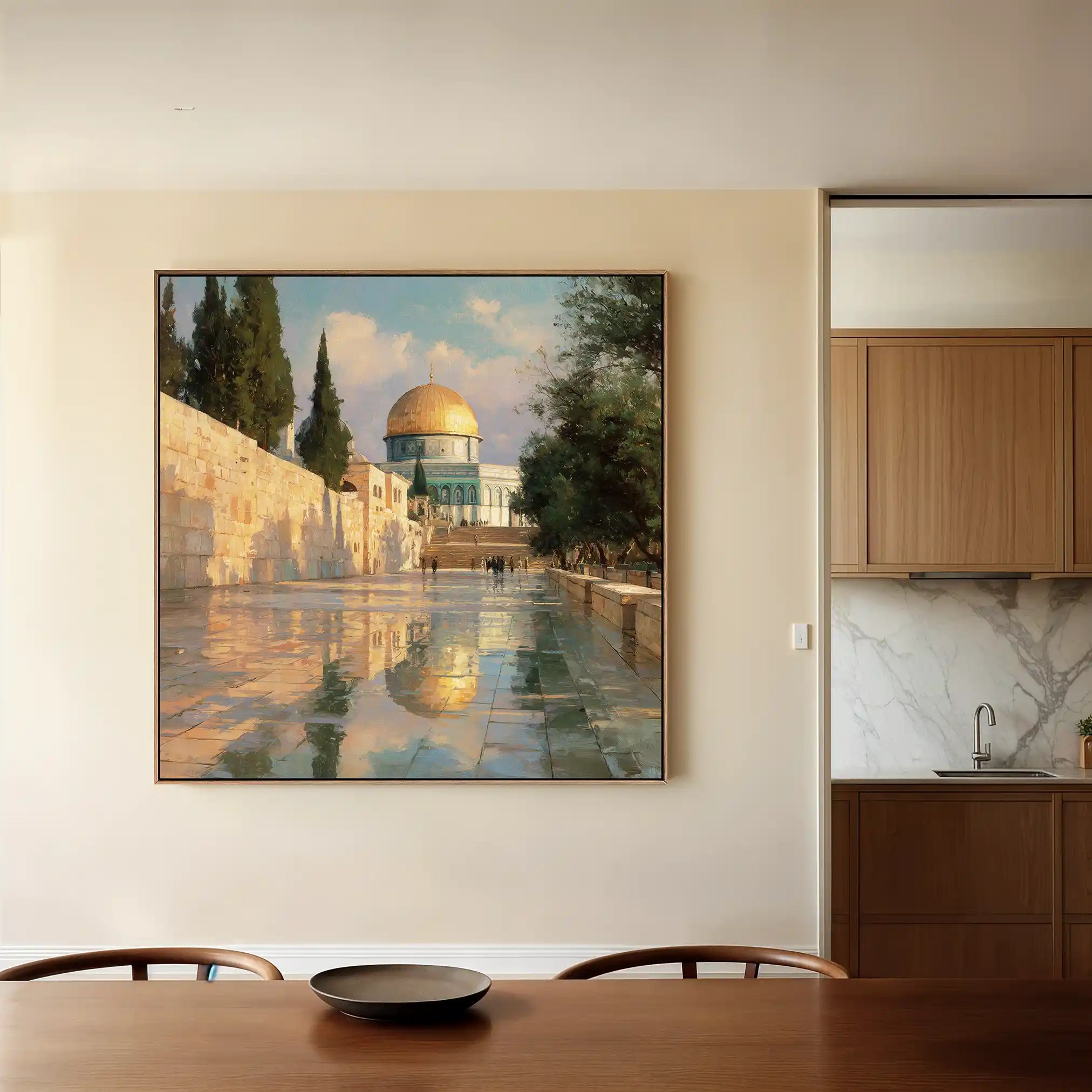 Palestine 110 Canvas Art 60 x 60 cm / Stretched on hidden frame