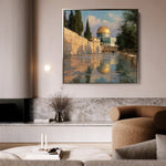 Palestine 110 Canvas Art 60 x 60 cm / Stretched on hidden frame