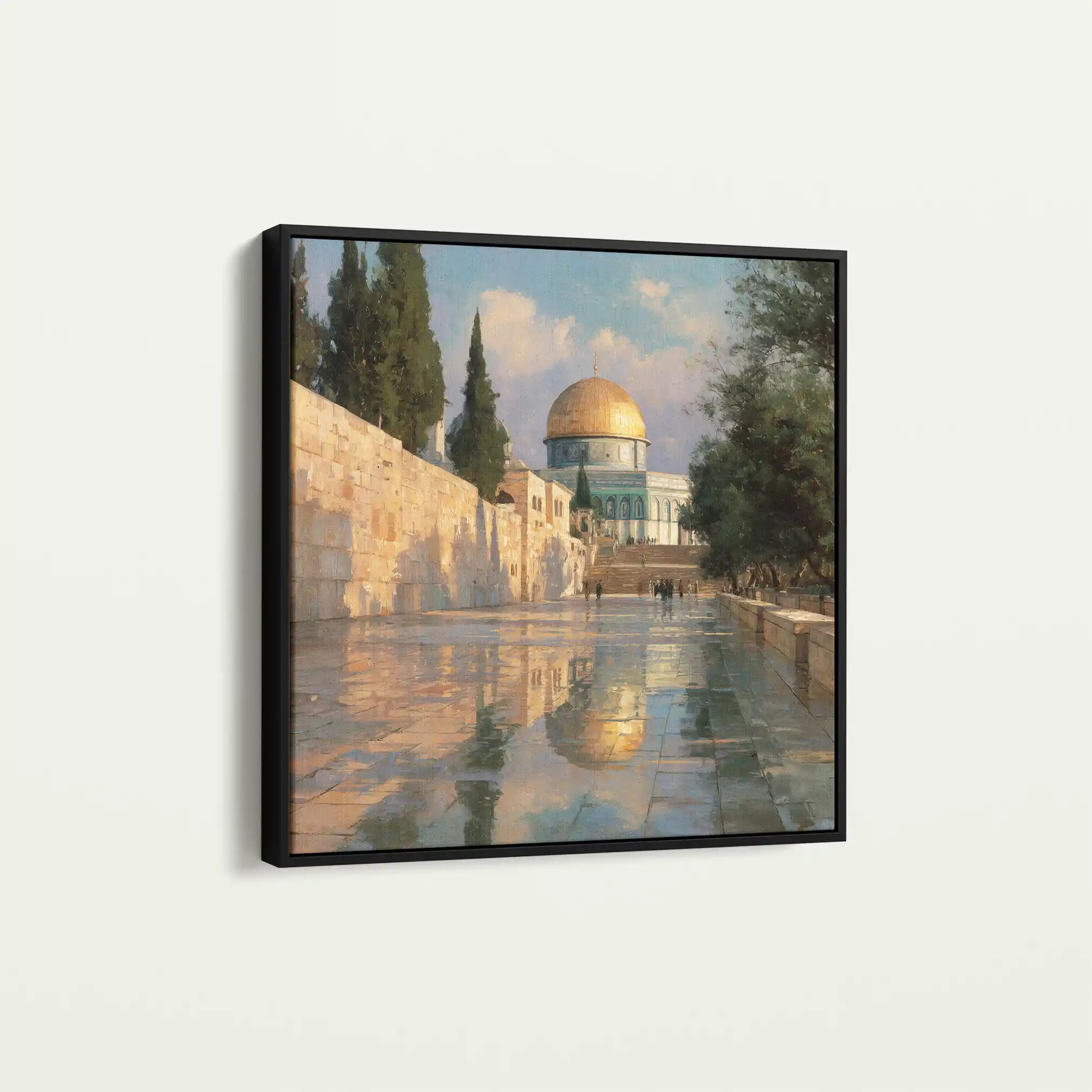 Palestine 110 Canvas Art 60 x 60 cm / Stretched on hidden frame