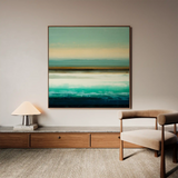 Abstract 1100 Canvas Art 60 x 60 cm / Stretched on hidden frame