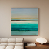 Abstract 1102 Canvas Art 60 x 60 cm / Stretched on hidden frame