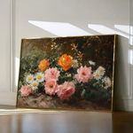 Floral Canvas Wall Art WAD1103-F 90 x 60 cm / Stretched on hidden frame