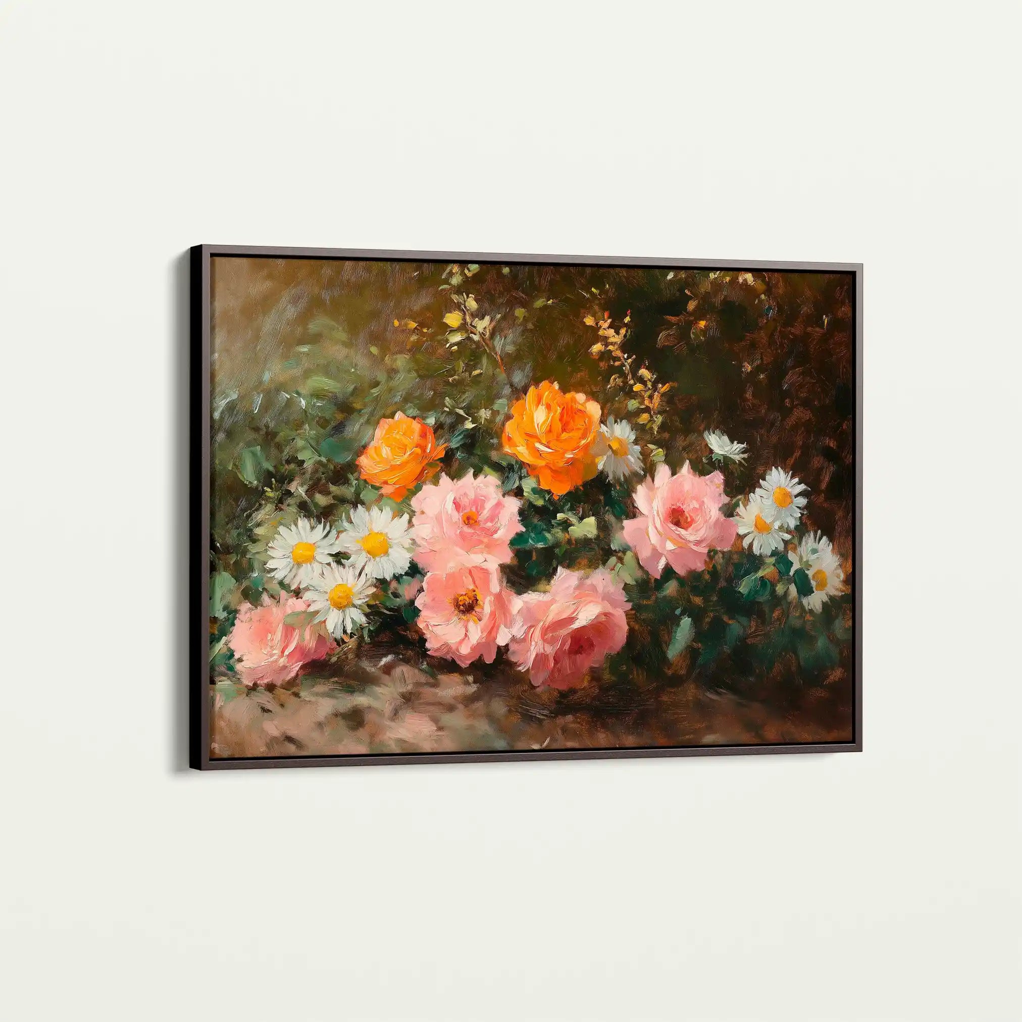 Floral Canvas Wall Art WAD1103-F 90 x 60 cm / Stretched on hidden frame