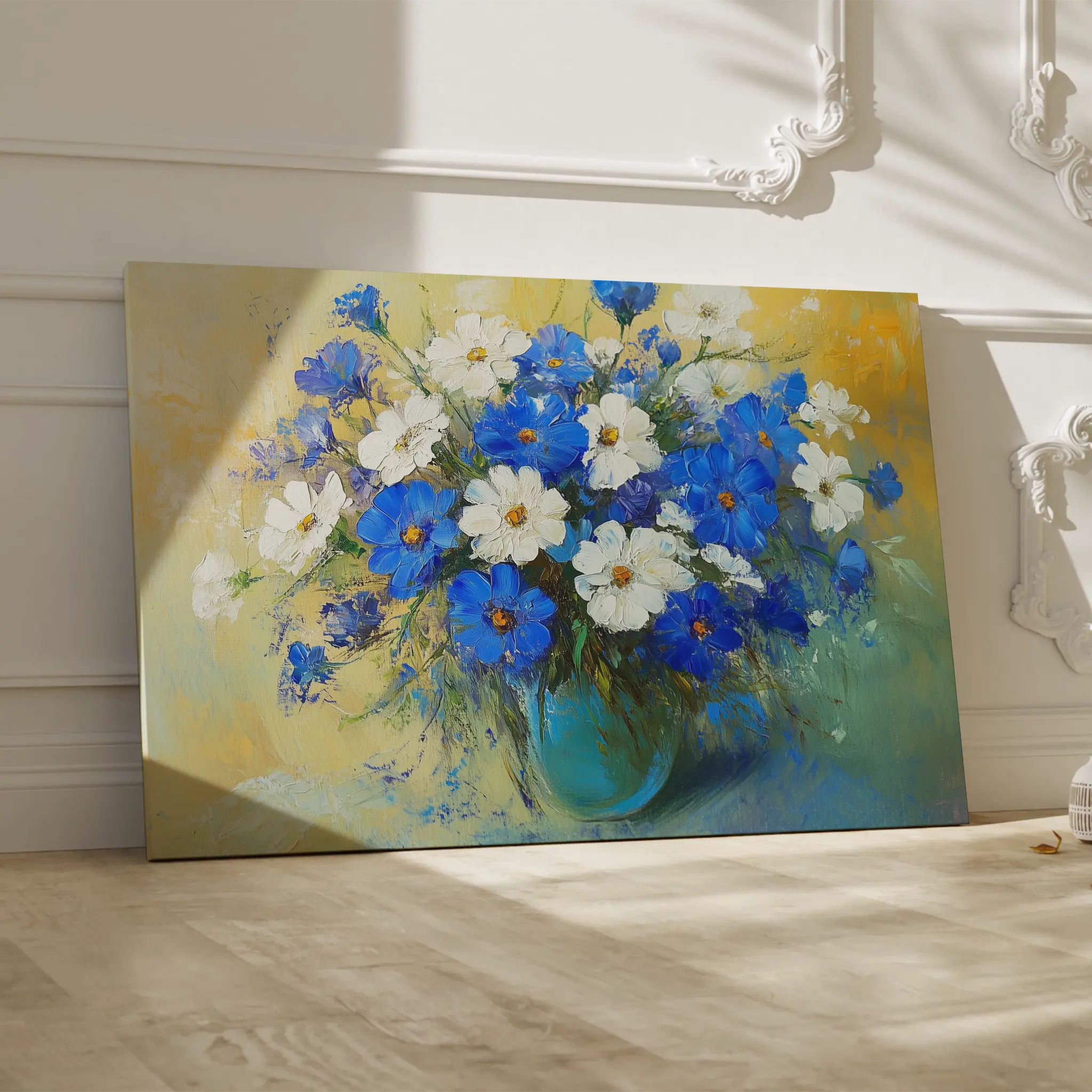 Floral Canvas Wall Art WAD1104-F 90 x 60 cm / Stretched on hidden frame