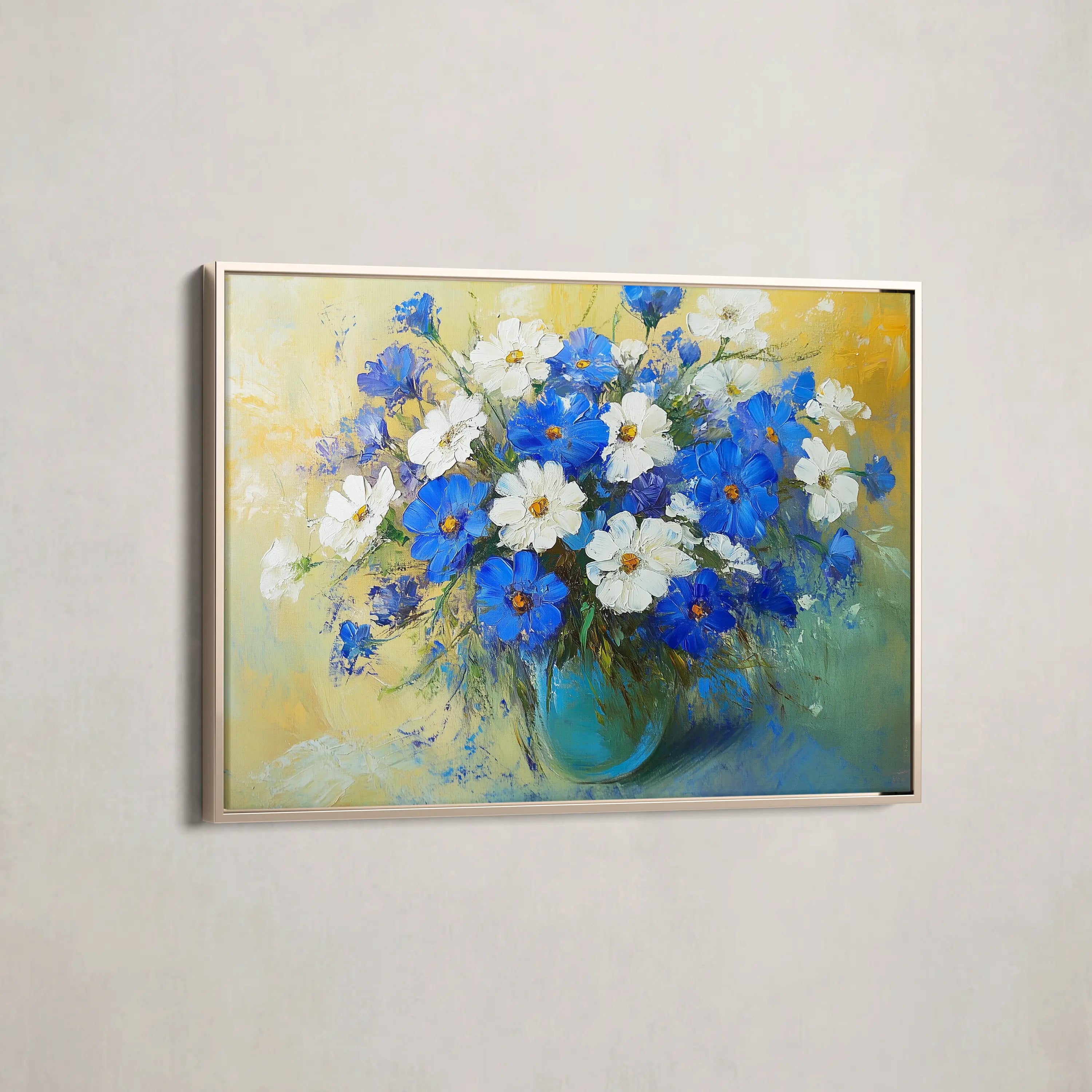 Floral Canvas Wall Art WAD1104-F 90 x 60 cm / Stretched on hidden frame