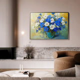Floral Canvas Wall Art WAD1104-F 90 x 60 cm / Stretched on hidden frame