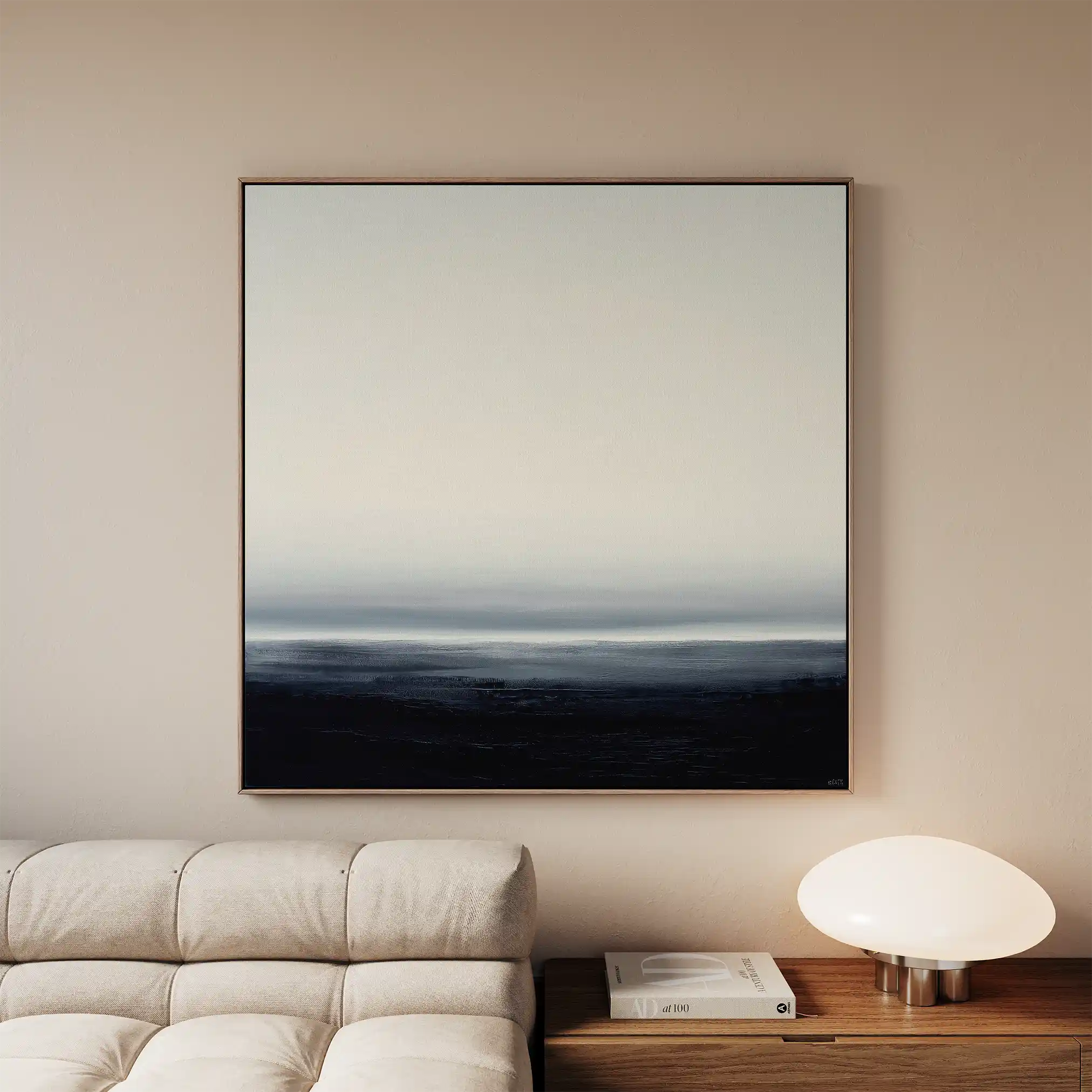 Abstract 1105 Canvas Art 60 x 60 cm / Stretched on hidden frame