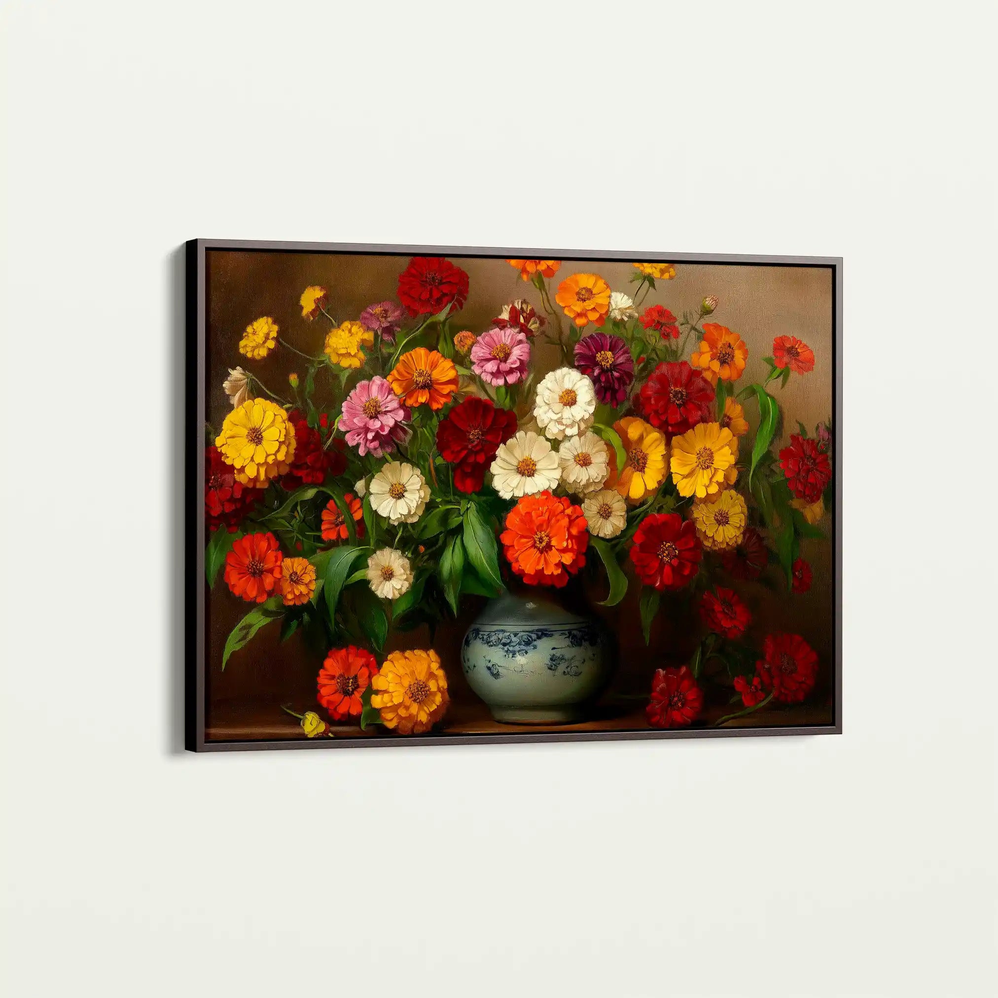 Floral Canvas Wall Art WAD1105-F 90 x 60 cm / Stretched on hidden frame